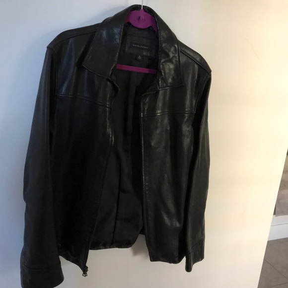 Leather jacket Banana Republic real leather - Picture 6 of 12